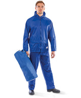 Result Waterproof jacket and trouser set RE95A - Black