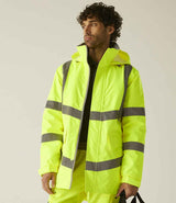 Regatta High Visibility Pro Contract Dover Parka RG559