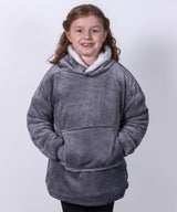 Ribbon - The Kids Ribbon oversized cosy reversible sherpa hoodie