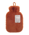 Ribbon - Super luxury faux fur hot water bottle and cover