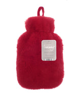 Ribbon - Super luxury faux fur hot water bottle and cover