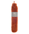 Ribbon - Super luxury faux fur long hot water bottle and cover