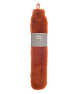 Ribbon - Super luxury faux fur long hot water bottle and cover
