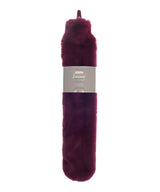 Ribbon - Super luxury faux fur long hot water bottle and cover