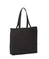 Nutshell - Organic canvas ‘flat base’ landscape shopper - front view