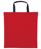 Nutshell - Varsity cotton shopper short handle - front view