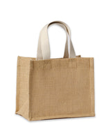 Nutshell - Jute shopper - front view