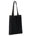 Nutshell - Denim ‘flat base’ shopper - front view