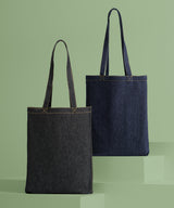 Nutshell® - Denim ‘flat base’ shopper