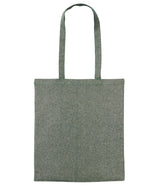 Nutshell - Recycled cotton shopper long handle - front view