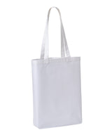 Nutshell - Recycled premium canvas ‘flat base’ shopper - front view