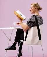 Nutshell® - Dakota recycled contrast strap tote