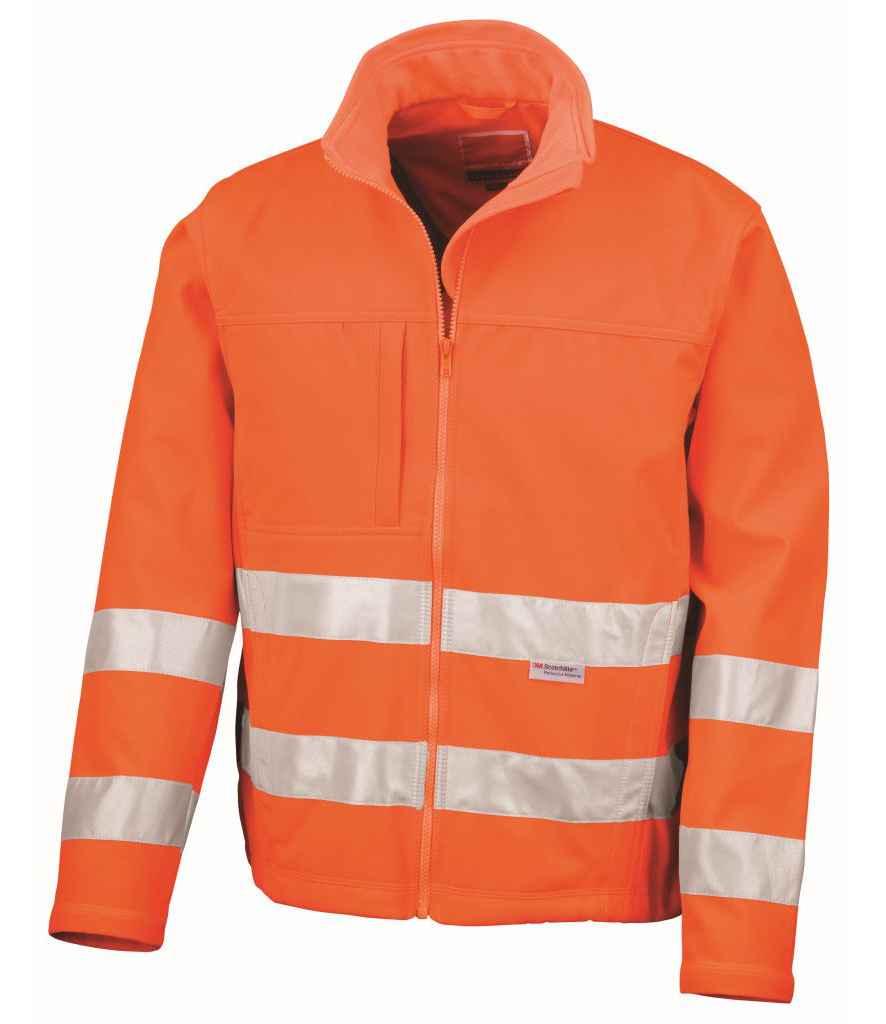 Result Safe-Guard Hi-Vis Soft Shell Jacket RS117