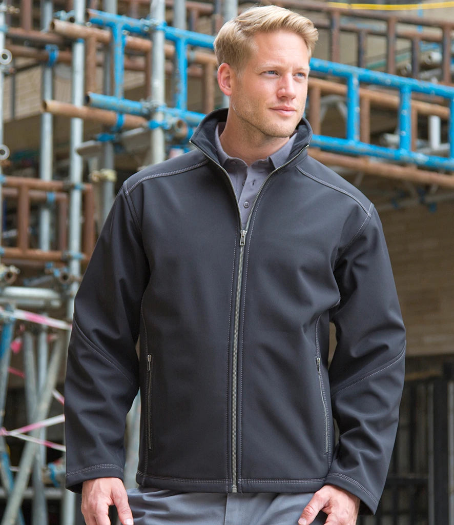 Result Work-Guard Treble Stitch Soft Shell Jacket RS455M