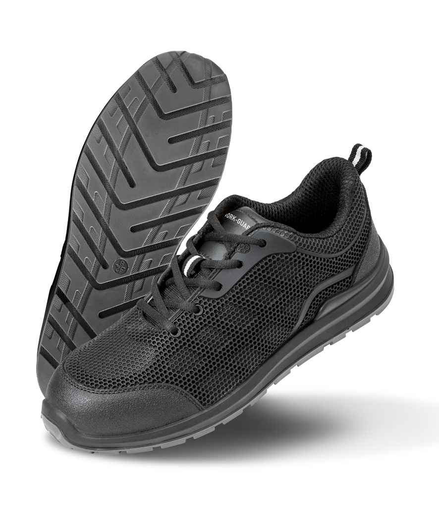 Result Work-Guard All Black Safety Trainers RS456