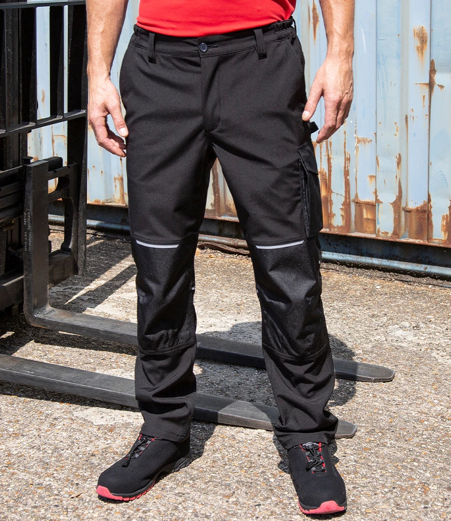 Result Work-Guard Slim Fit Soft Shell Trousers RS473