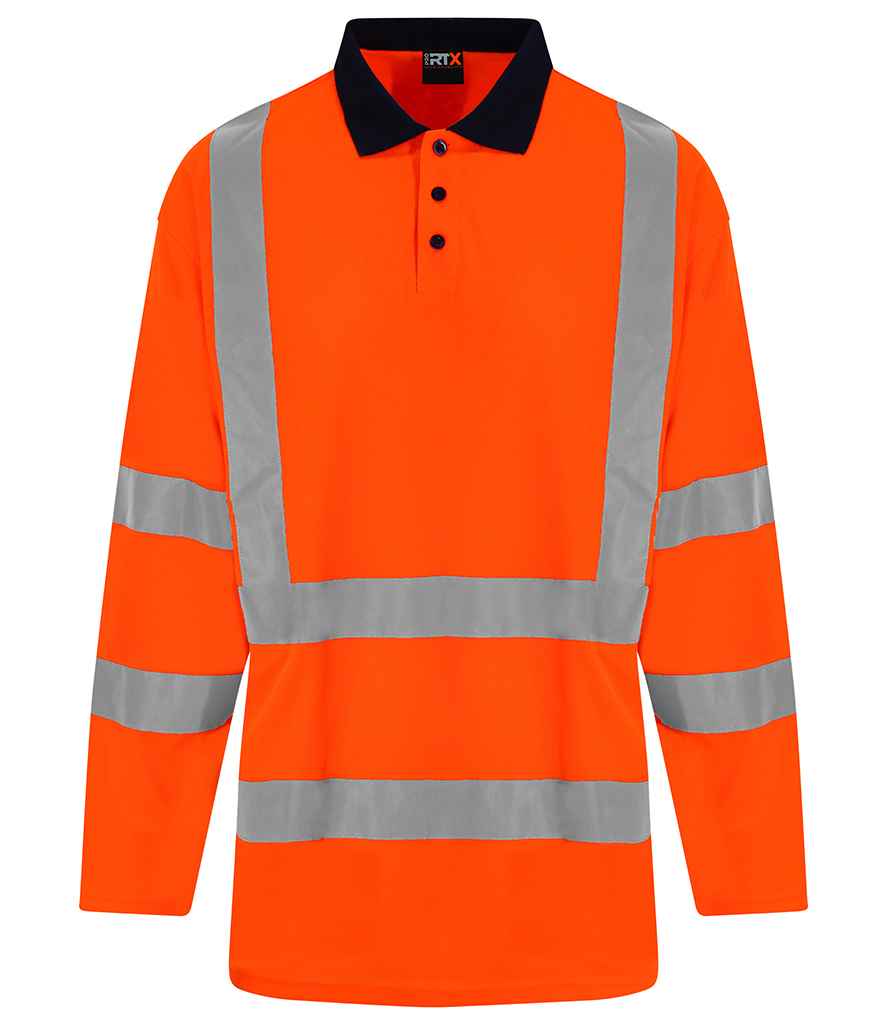 Pro RTX High Visibility Long Sleeve Polo Shirt RX715