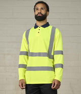 Pro RTX High Visibility Long Sleeve Polo Shirt RX715