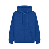 Cotton Ridge - Cassini Premium Zip Hoodie - Royal Melange