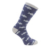 Fish Socks – Blue and Green Combed Cotton by Dalaco