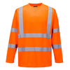 Portwest Hi-Vis Long Sleeved T-Shirt S178