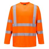 Portwest Hi-Vis Long Sleeved T-Shirt S178