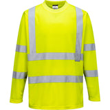 Portwest Hi-Vis Long Sleeved T-Shirt S178