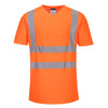 Portwest V-Neck T-Shirt Mesh Inserts S179