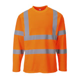 Portwest Hi-Vis Long Sleeved T-Shirt S278