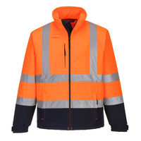 Orange/Navy