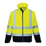 Portwest Hi-Vis Contrast Softshell (3L) S425