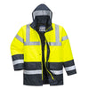 Portwest Hi-Vis Contrast Traffic Jacket S466