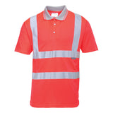 Portwest Hi-Vis Short Sleeve Polo S477