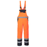 Portwest Contrast Bib & Brace - Lined S489