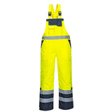 Portwest Contrast Bib & Brace - Lined S489