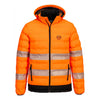 Portwest Hi-Vis Ultrasonic Heated Tunnel Jacket S548