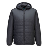 Portwest Professional Hooded Insulated Baffle Jacket S608