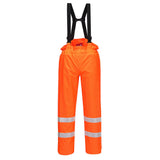 Portwest Bizflame Rain Unlined - Hi Vis Antistatic FR Trouser S780