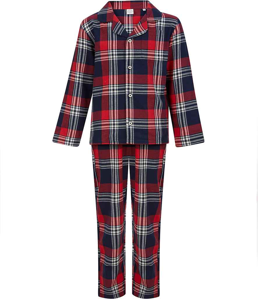 SF Clothing Kids Tartan Lounge Set SM74