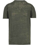 Spasso Crew Neck Linen T-Shirt SP320