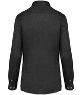 Spasso Ladies Long Sleeve Linen Shirt SP505