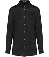 Spasso Ladies Long Sleeve Linen Shirt SP505
