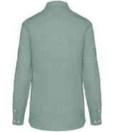 Spasso Ladies Long Sleeve Linen Shirt SP505