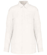 Spasso Ladies Long Sleeve Linen Shirt SP505