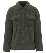 Spasso Unisex Sherpa Drop Shoulder Overshirt SP508
