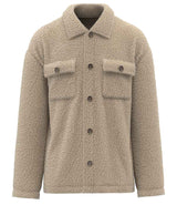 Spasso Unisex Sherpa Drop Shoulder Overshirt SP508