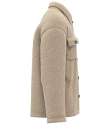 Spasso Unisex Sherpa Drop Shoulder Overshirt SP508