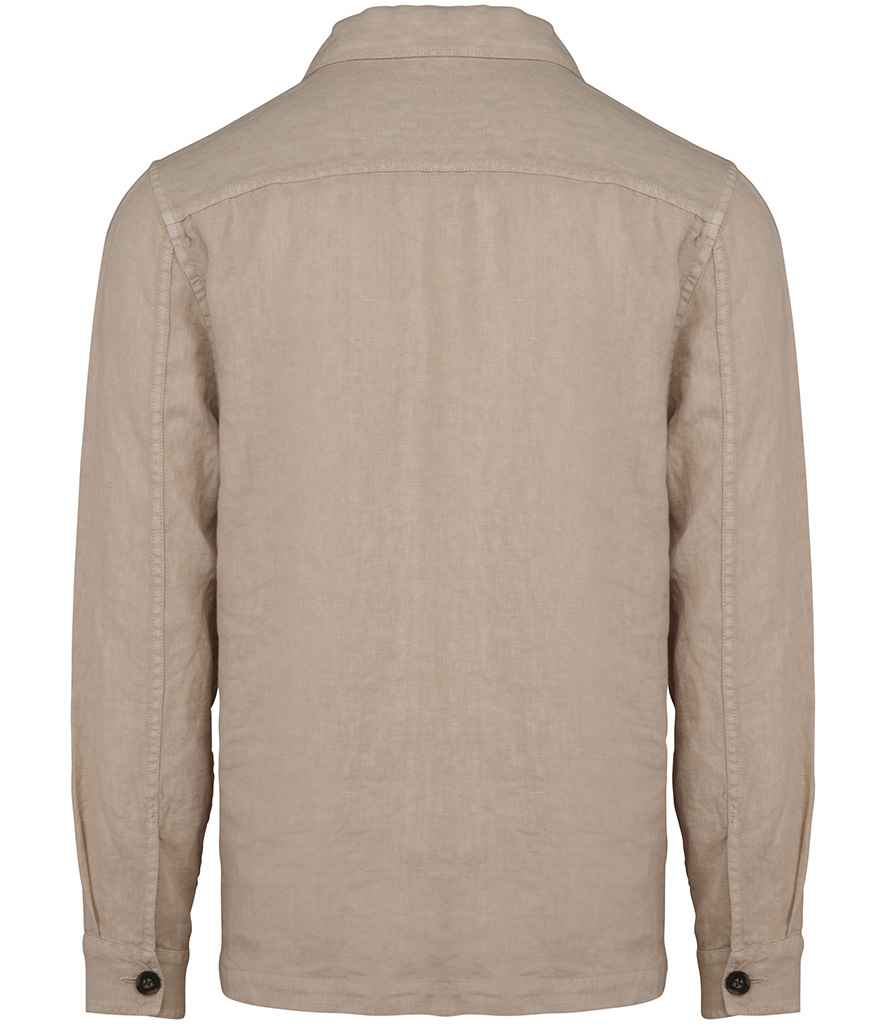 Spasso Linen Washed Overshirt SP516
