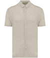 Spasso Short Sleeve Linen Shirt SP517 - Linen Sand