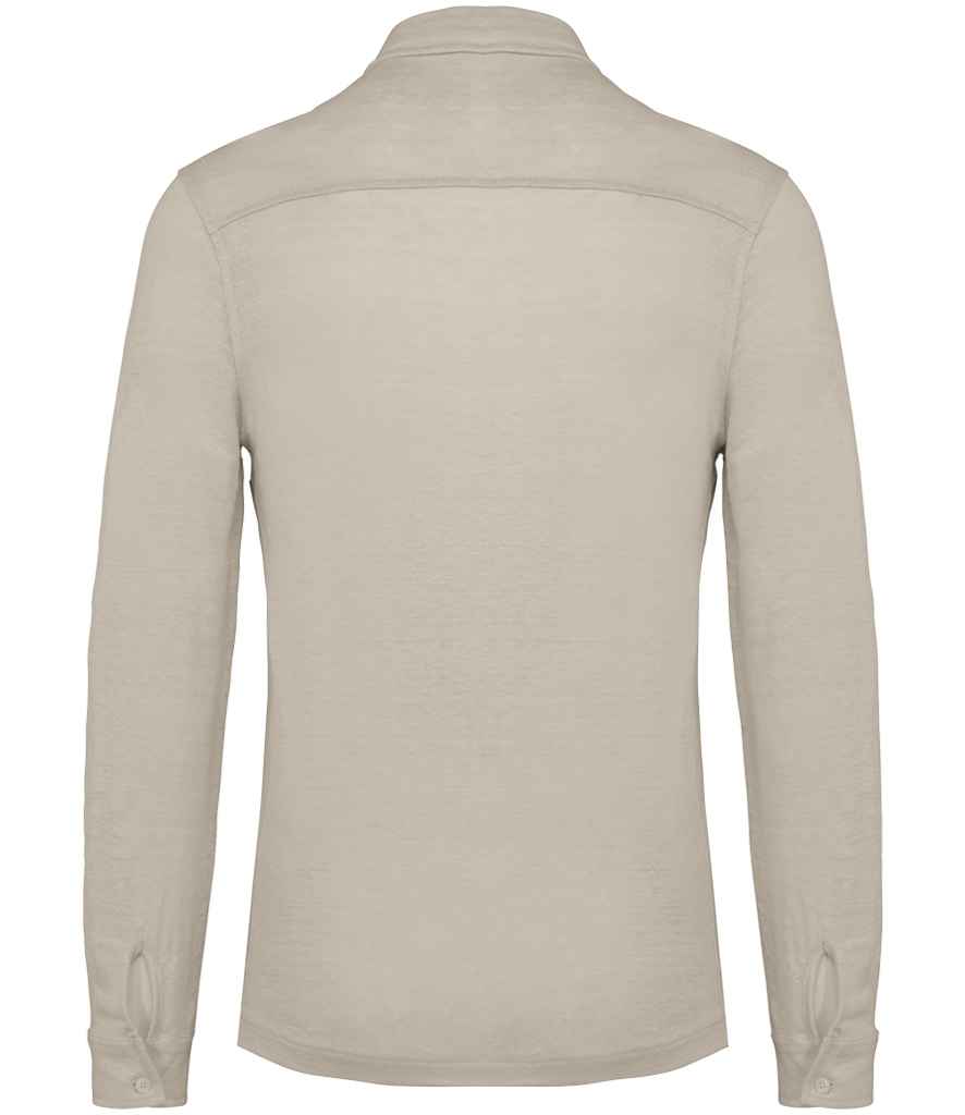 Spasso Long Sleeve Linen Shirt SP518
